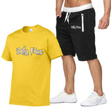Sally Face T Shirts Adventure Puzzle Series Men's and Women's Casual Short-Sleeved Casual Sports Suit