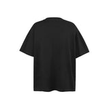 American vintage street T-shirt retro men's summer loose half sleeve