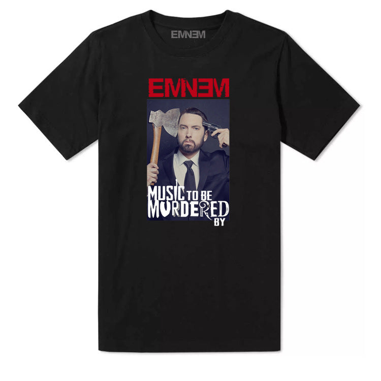 Detroit Eminem T Shirt  Music To Murdered By  Eminem Hip Hop
