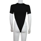 Women Jumpsuit Short Sleeve Top