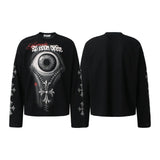 Unisex long-sleeved shirt autum cross