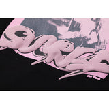Travis Scott T-Shirt Travis Scott Pink Printed Short Sleeve T-Shirt