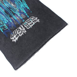 Men T Shirt Washed Distressed Dark Printed Short-Sleeved T-shirt Men Loose Retro