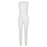 Women Jumpsuit Women's Spring Clothing Sleeveless Slim Fit Bodysuit