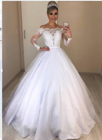 Slutty Wedding Dress Puffy Wedding Dress Lace Dress