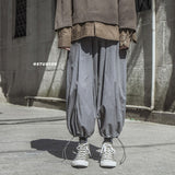Men Sweatpants Men's Korean-Style Harem Cropped Casual Pants