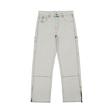 Unisex Jeans White Jeans for Men