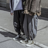 Men Sweatpants Men's Korean-Style Harem Cropped Casual Pants