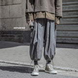 Men Sweatpants Men's Korean-Style Harem Cropped Casual Pants