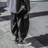 Men Sweatpants Men's Korean-Style Harem Cropped Casual Pants