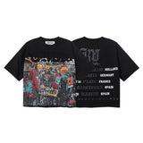 Bkys washed printed cotton t-shirt g