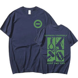 Rock Band Type O Negative Print Cotton T Shirt Men Women