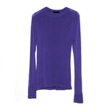 Women Long Sleeve Shirt Women's Long Sleeve T-shirt Autumn and Winter round Neck Bottoming Shirt Top
