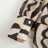 Women T-Shirt Spring/Summer Contrast Color Silk-like Long-Sleeved Shirt