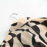 Women T-Shirt Spring/Summer Contrast Color Silk-like Long-Sleeved Shirt