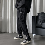 Men Sweatpants Spring Overalls Pants Casual Trousers Loose and Handsome