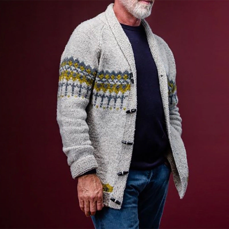 Men Jack Fall Winter Fashion Casual Loose Jacket