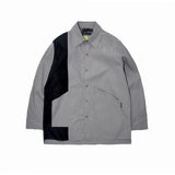 Men Long Sleeve T Shirt Stitching Long Sleeve Shirt Street BF Loose Multicolor Shirt