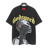 Godspeed men's youth t-shirt - short sleeve, washed print, 100% cotton, american retro style