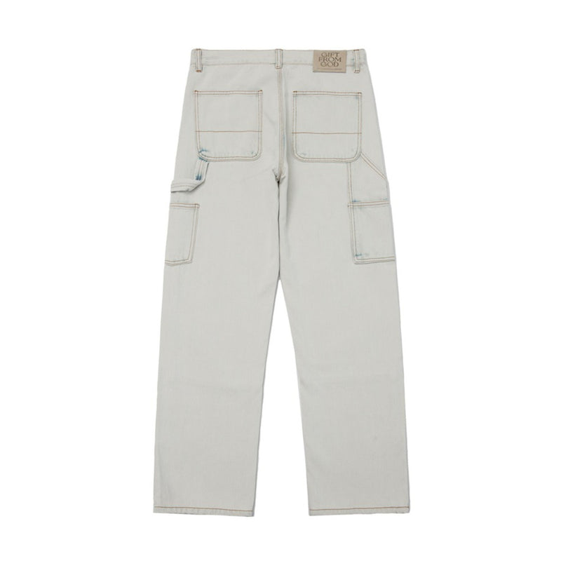 Unisex Jeans White Jeans for Men