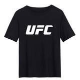 Short Sleeve T-Shirt Fashion Casual UFC wishebay
