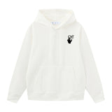 Off OW White Hoodie Color Gradient