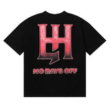 Life hustlers american direct injection printingpure cotton t-shirt g