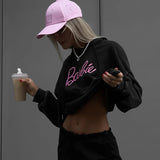 Women Sweatshirt Sweater Autumn Women Worn Looking Washed-out Hooded