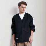 Men Jacket Vintage Coat Men and Women Loose