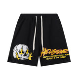 HS Shorts Retro abstract print