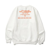 Bathing Ape Sweatshirts Autumn and Winter Camouflage Monkey Head Printed Loose round Neck Fleece-Lined Sweater Men and Women