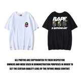 Bathing Ape T Shirt Summer Casual Short Sleeve T-shirt