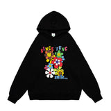 Men Hoodie Printed Hoodie Loose Casual Long Sleeves Sports Hoodie Men