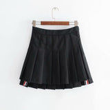 Women Skirt High Waist Pleated Skirt Skirt