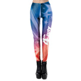 Women's National Flag Day Leggings Printed Leggings