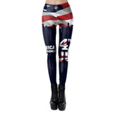 Women's National Flag Day Leggings Printed Leggings