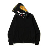 Bathing Ape Hoodie Autumn and Winter Men's Cotton Hooded Sweater Fleece Jacket