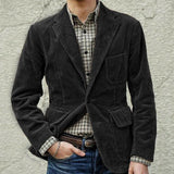 Men Jack Men's Casual Fashion Solid Color Coat Men