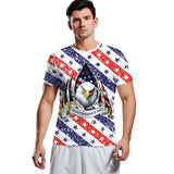 National Flag Day T Shirts Summer Independence Day Short Sleeve Printed T-shirt