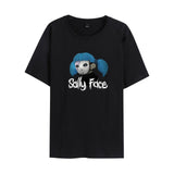 Sally Face T Shirts Adventure Puzzle Series Men and Women Casual Loose-Fitting T-shirt