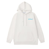 Off OW White Hoodie Hip Hop Characters