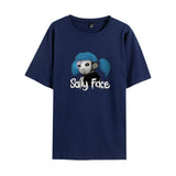 Sally Face T Shirts Adventure Puzzle Series Men and Women Casual Loose-Fitting T-shirt