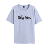 Sally Face T Shirts Adventure Puzzle Series Men and Women Casual Loose-Fitting T-shirt