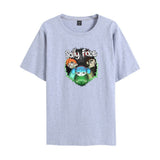 Sally Face T Shirts Adventure Puzzle Series Men and Women Casual Loose-Fitting T-shirt