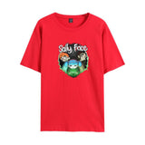 Sally Face T Shirts Adventure Puzzle Series Men and Women Casual Loose-Fitting T-shirt
