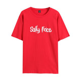Sally Face T Shirts Adventure Puzzle Series Men and Women Casual Loose-Fitting T-shirt