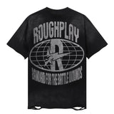 Rough play hot diamond cotton t-shirt g direct injection hip hop printing