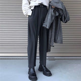 Men Pant Men's Casual Fashion Trends Solid Color Pants