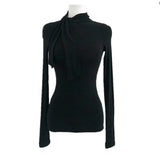 Women Long Sleeve Shirt Bottoming Shirt T-shirt Tights Top for Women