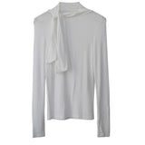 Women Long Sleeve Shirt Bottoming Shirt T-shirt Tights Top for Women